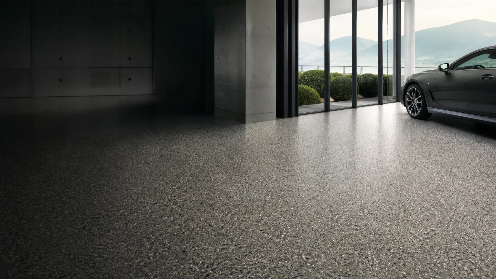 Natural Granite Finish