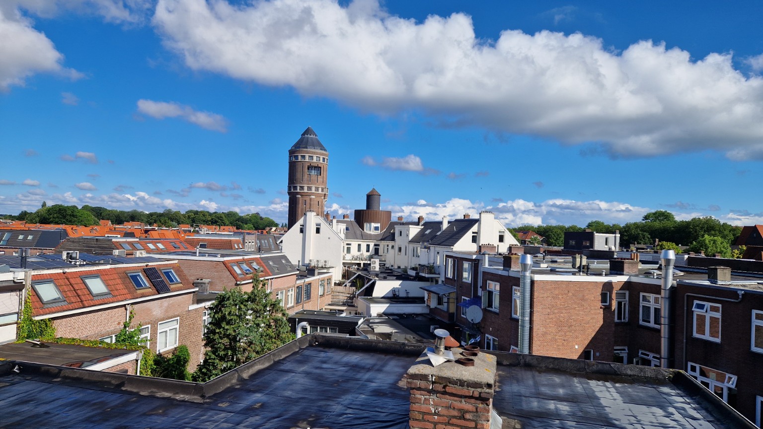 Beginsituatie bij Hybride dakcoating in Utrecht voor koelere slaapkamers
